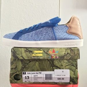 Adidas Vulc Lace Up Pharrell Williams Size 13 AQ57
